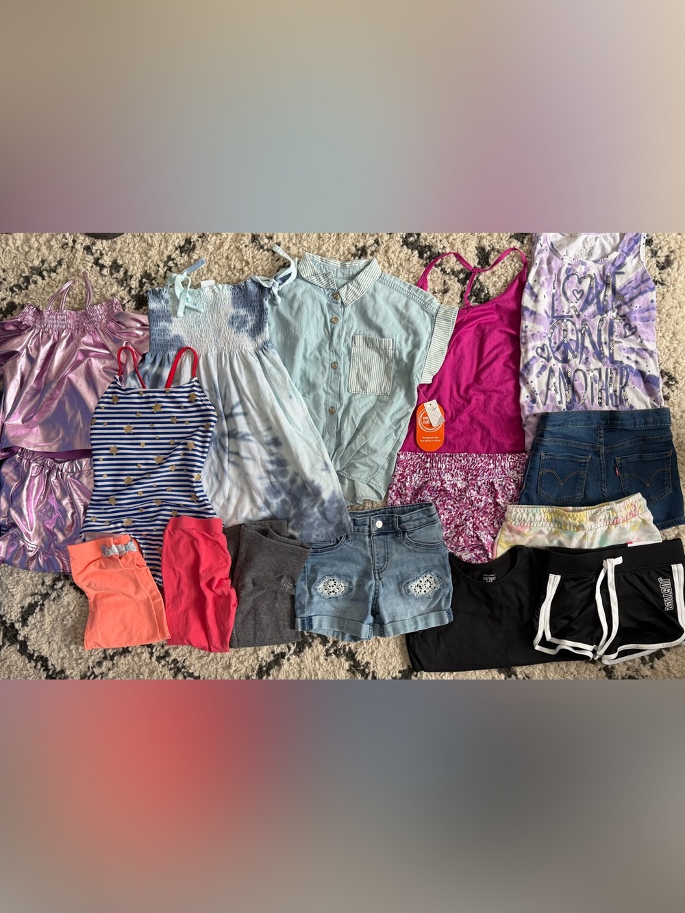 Assorted Girls' Clothing Bundle 16 Pieces Size S 6/6X, 6X, 6 (2 NWT Items )